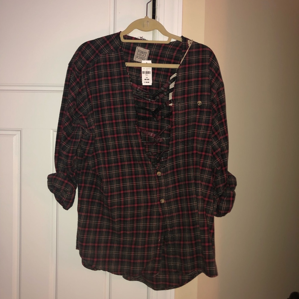 LF Stores Plaid Shirt